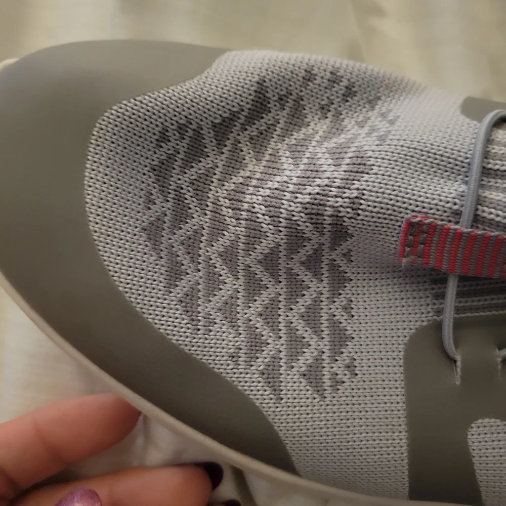 OluKai Gray and White Athletic Shoes - Picture 4 of 5